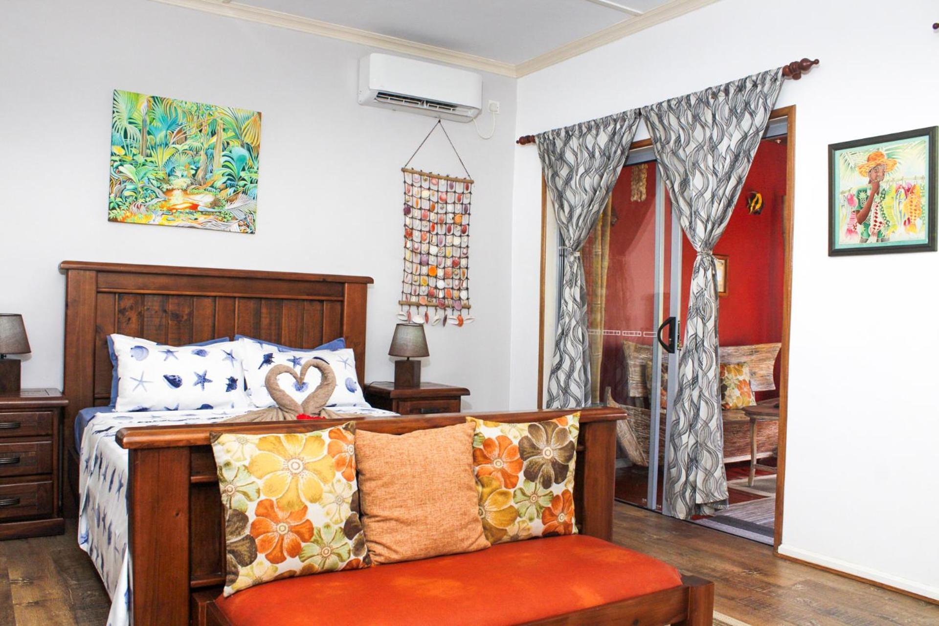 Nid'Aigle Lodge Baie Sainte Anne Eksteriør billede