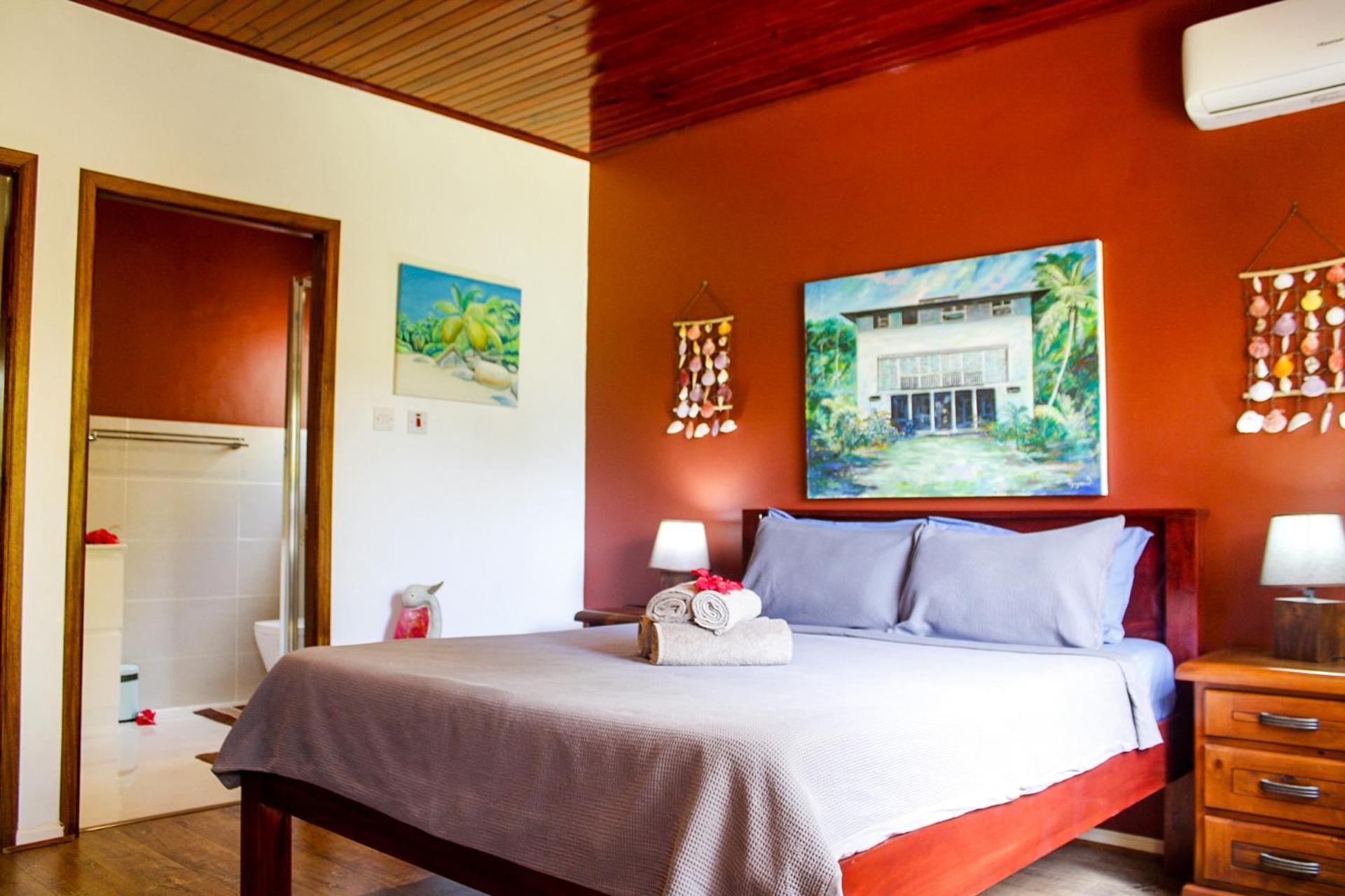 Nid'Aigle Lodge Baie Sainte Anne Eksteriør billede