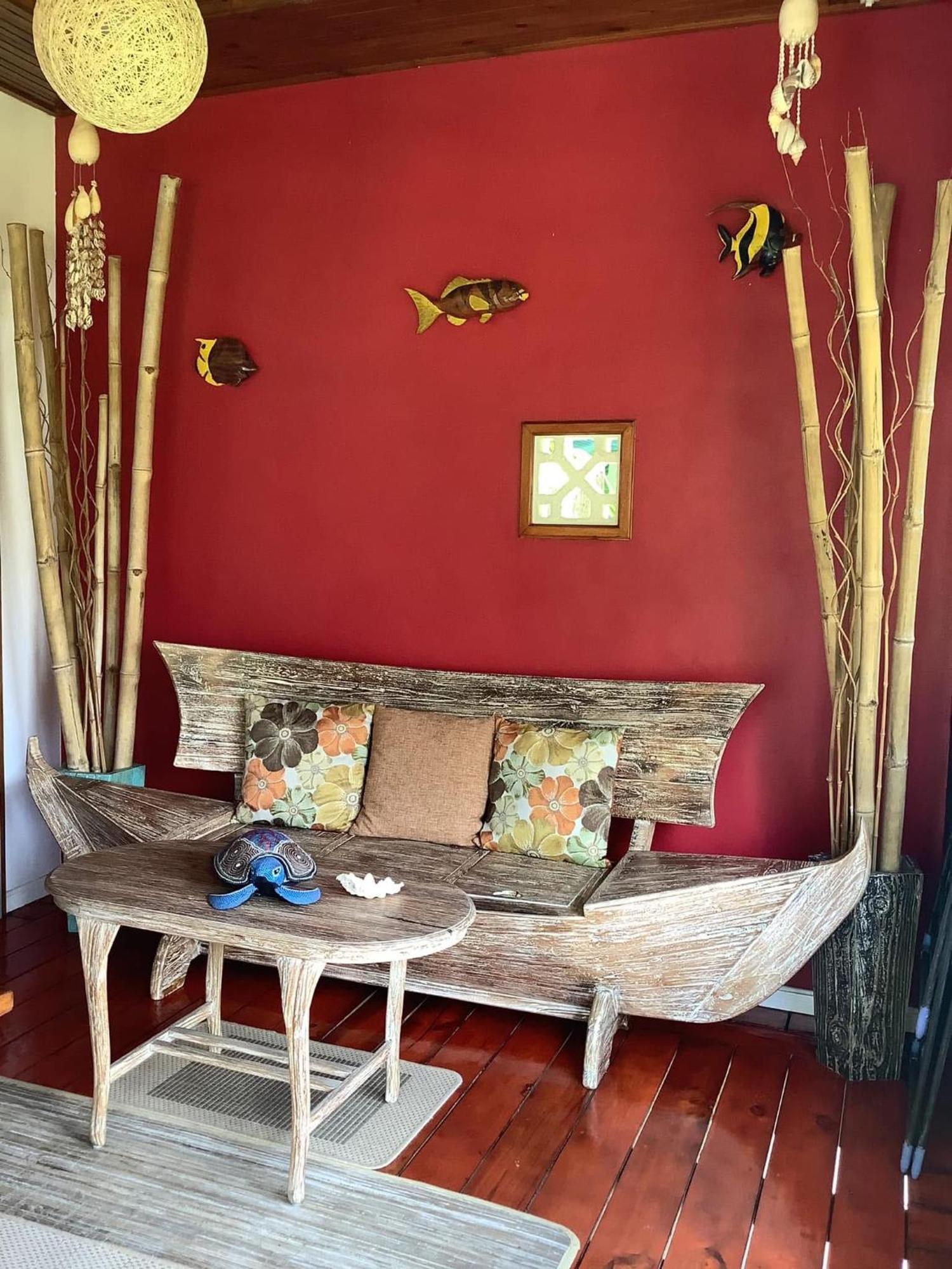 Nid'Aigle Lodge Baie Sainte Anne Eksteriør billede