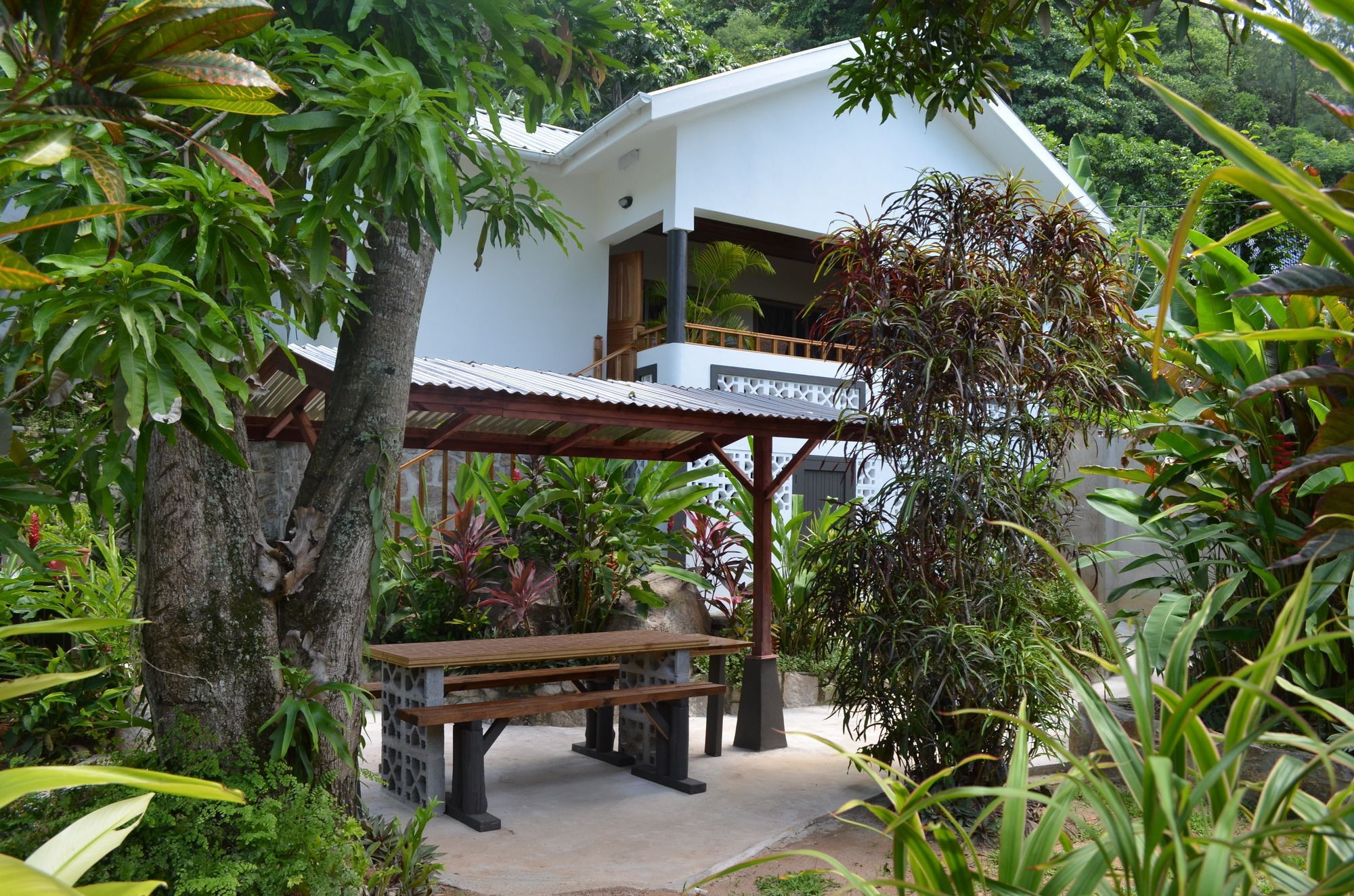 Nid'Aigle Lodge Baie Sainte Anne Eksteriør billede